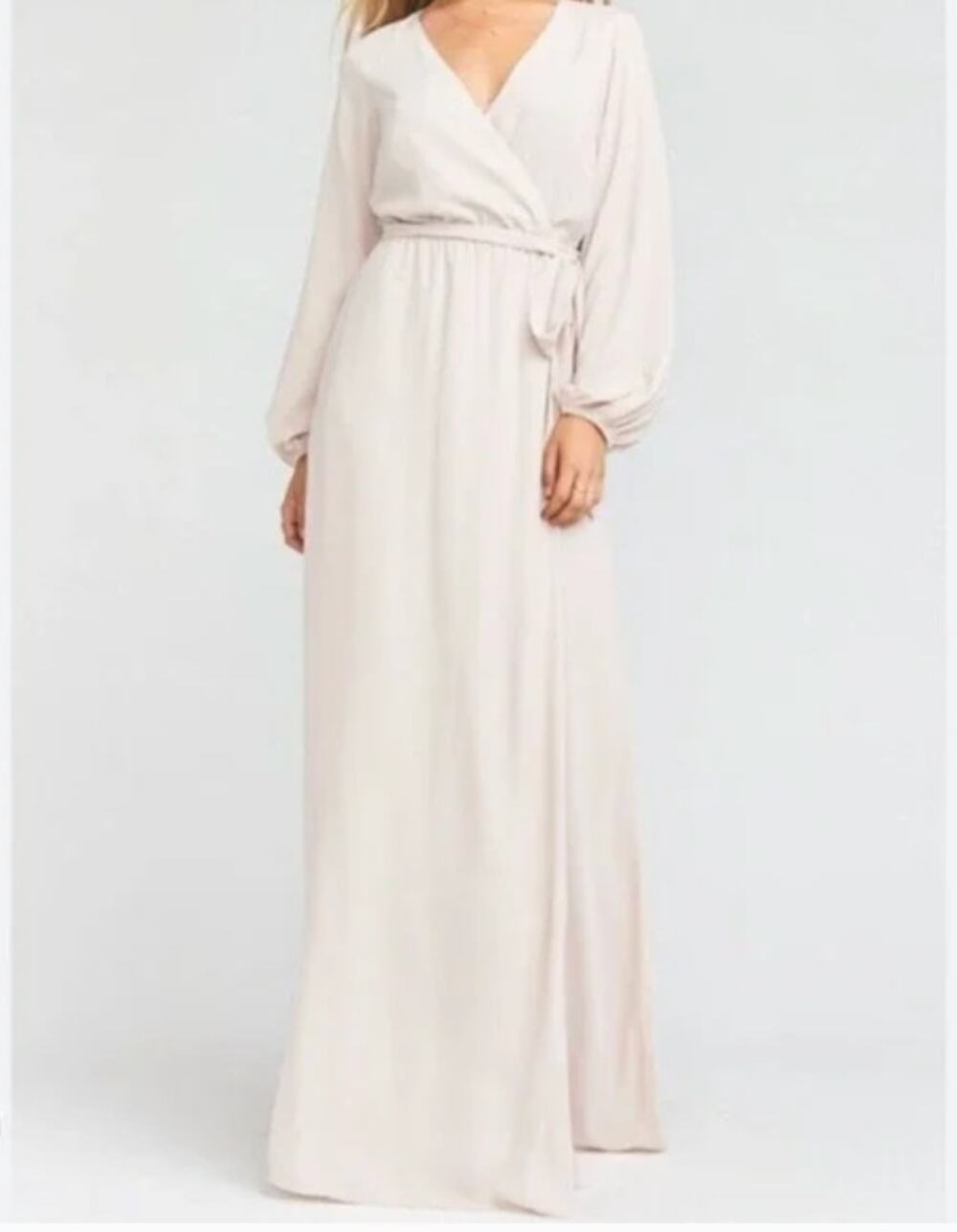 Show Me Your Mumu Lady Long Sleeve Wrap Dress NWOT